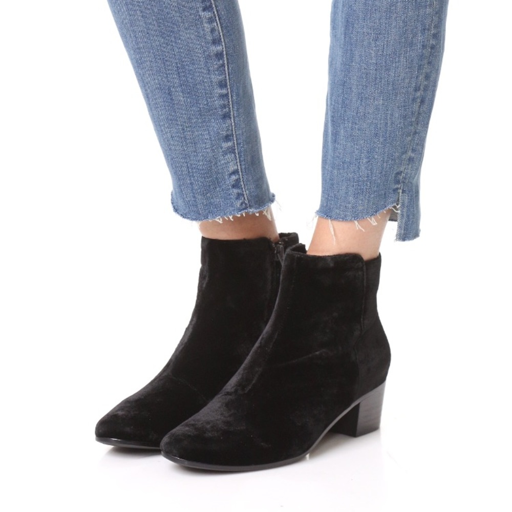 JOIE Fenella Velvet Bootie