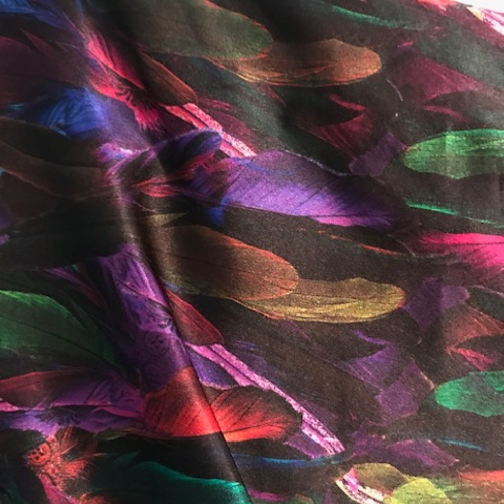 Milly Feather Cocktail Dress - Picture 3 of 6