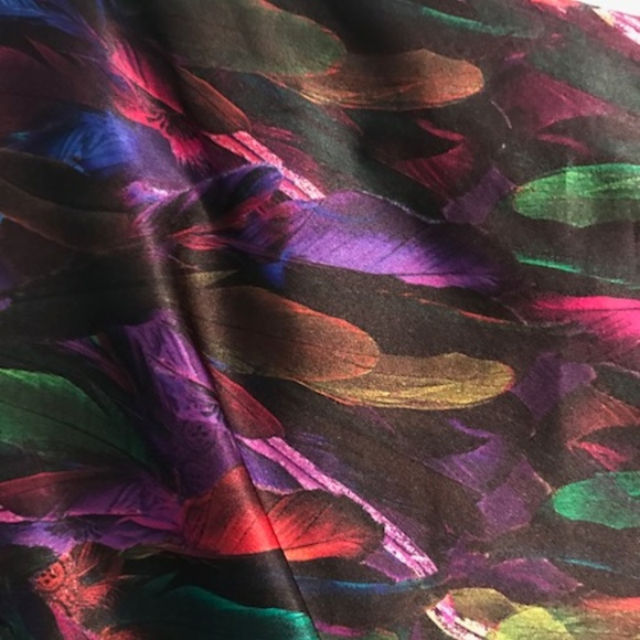 Milly Feather Cocktail Dress - Picture 3 of 6