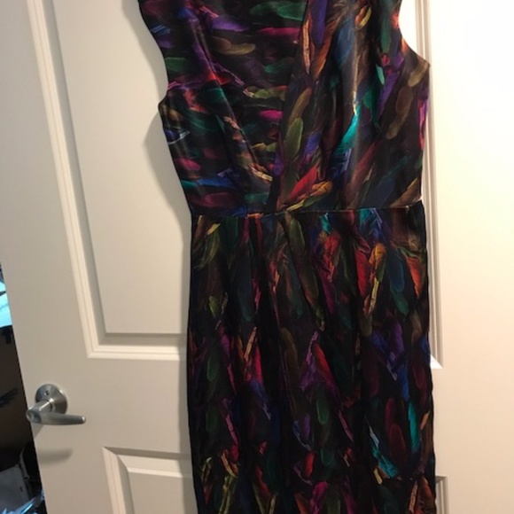 Milly Feather Cocktail Dress - Picture 6 of 6