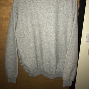 Grey sweatshirt