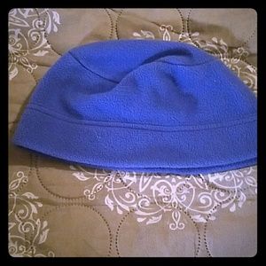 Periwinkle LLBean fleece hat free with purchase