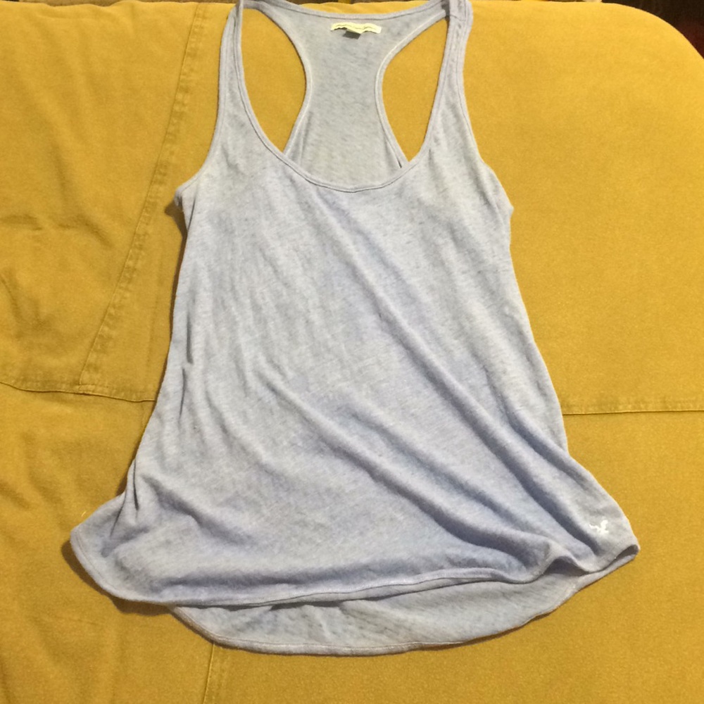 Blue Razor Back Tank