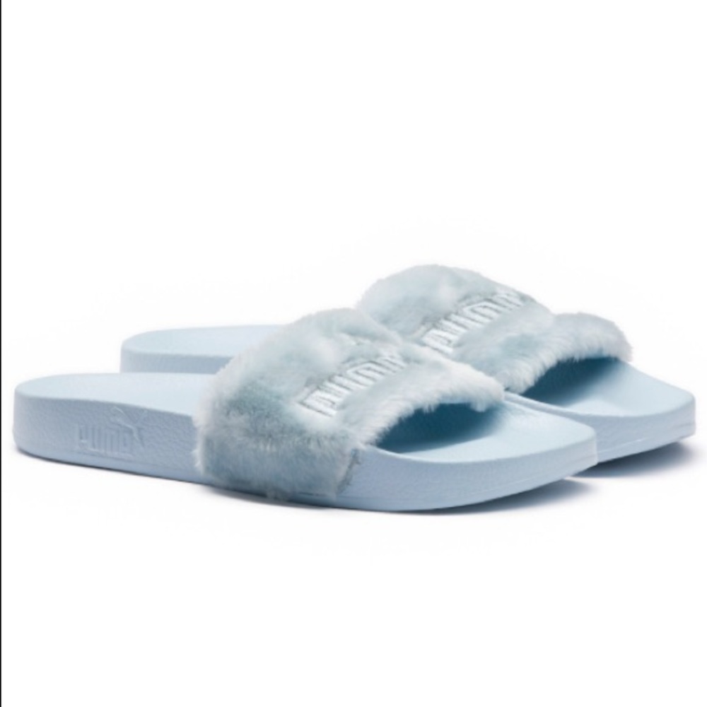 PUMA x FENTY Rihanna Fur Slides