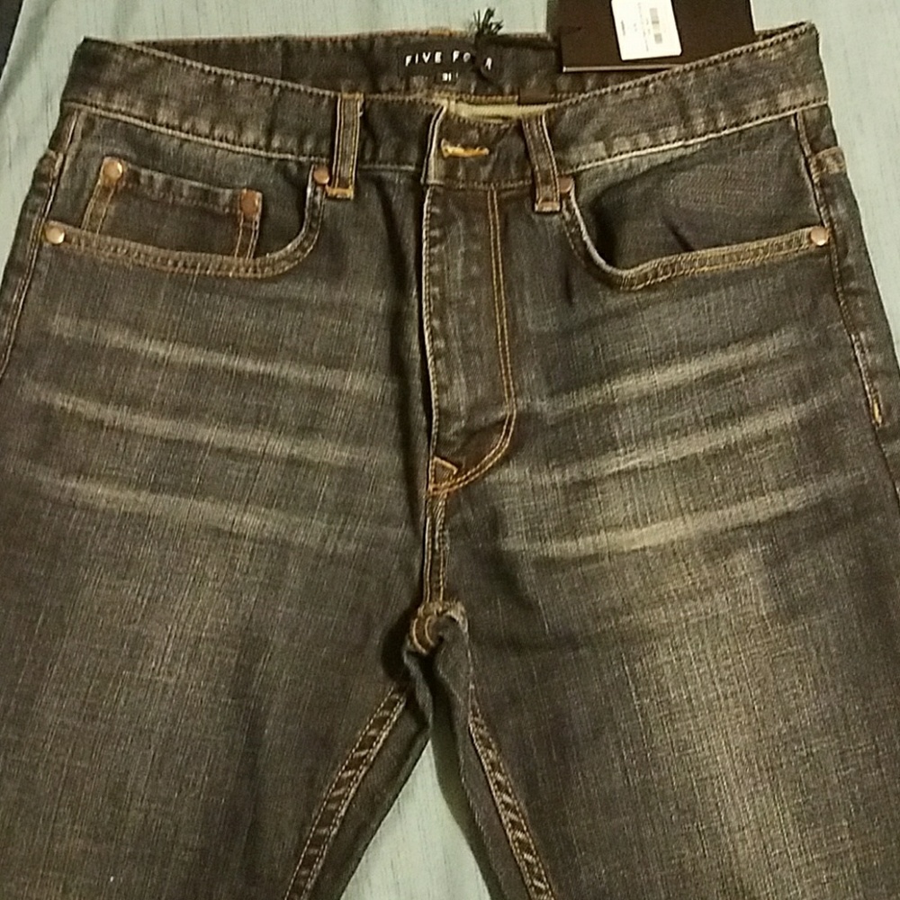 Navy slim size 31 men jeans nwt