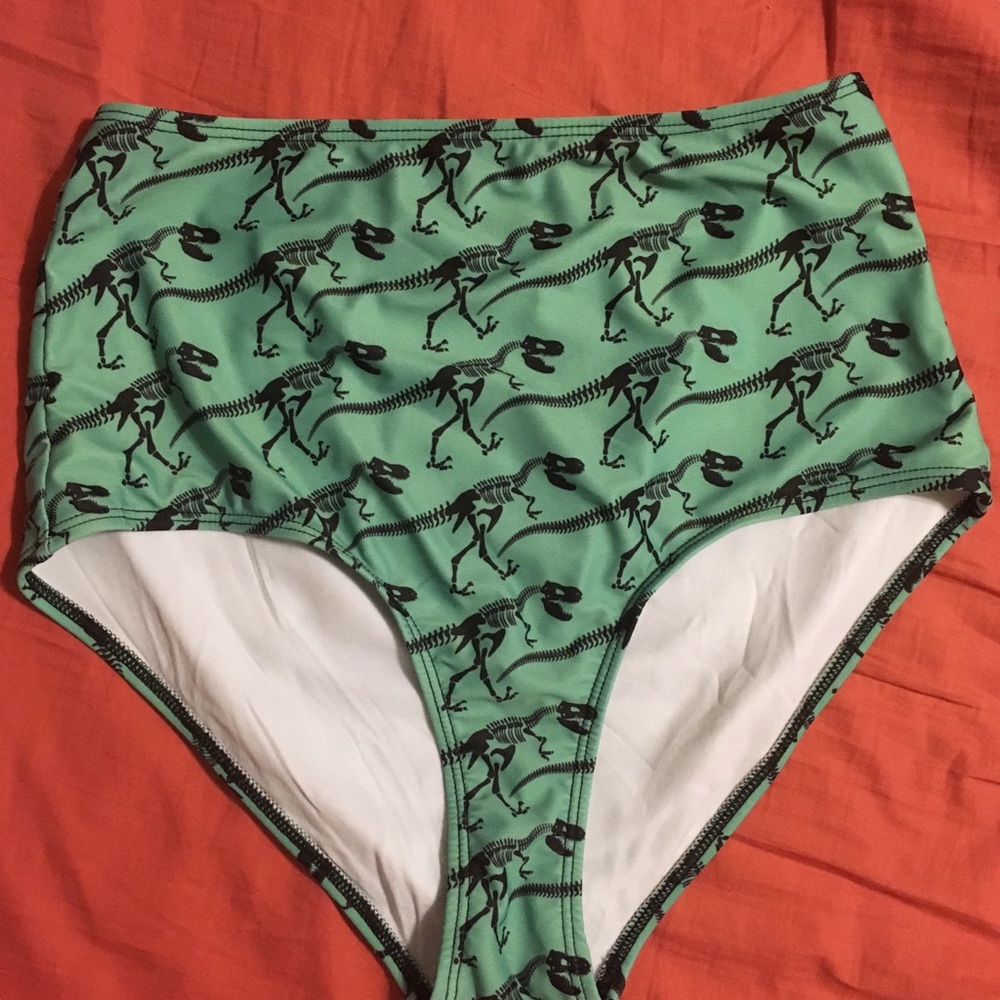 Modcloth Dino swimsuit bottoms
