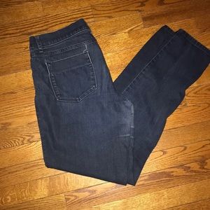 Target dark wash jegging size 10