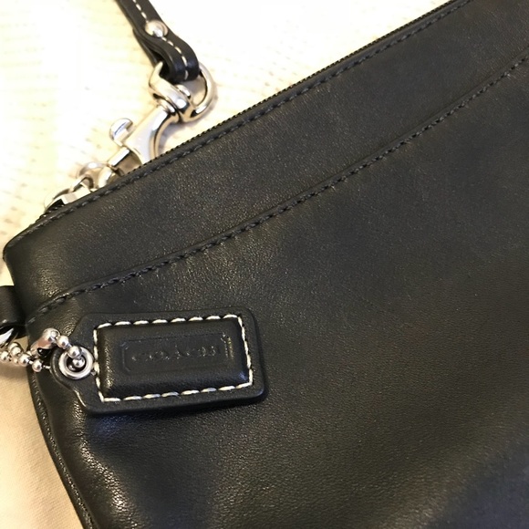 Black Coach Wristlet - Picture 5 of 5