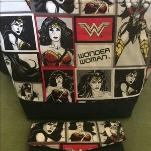 🌟🌟Wonder Woman Purse with Wallet Handmade🌟🌟
