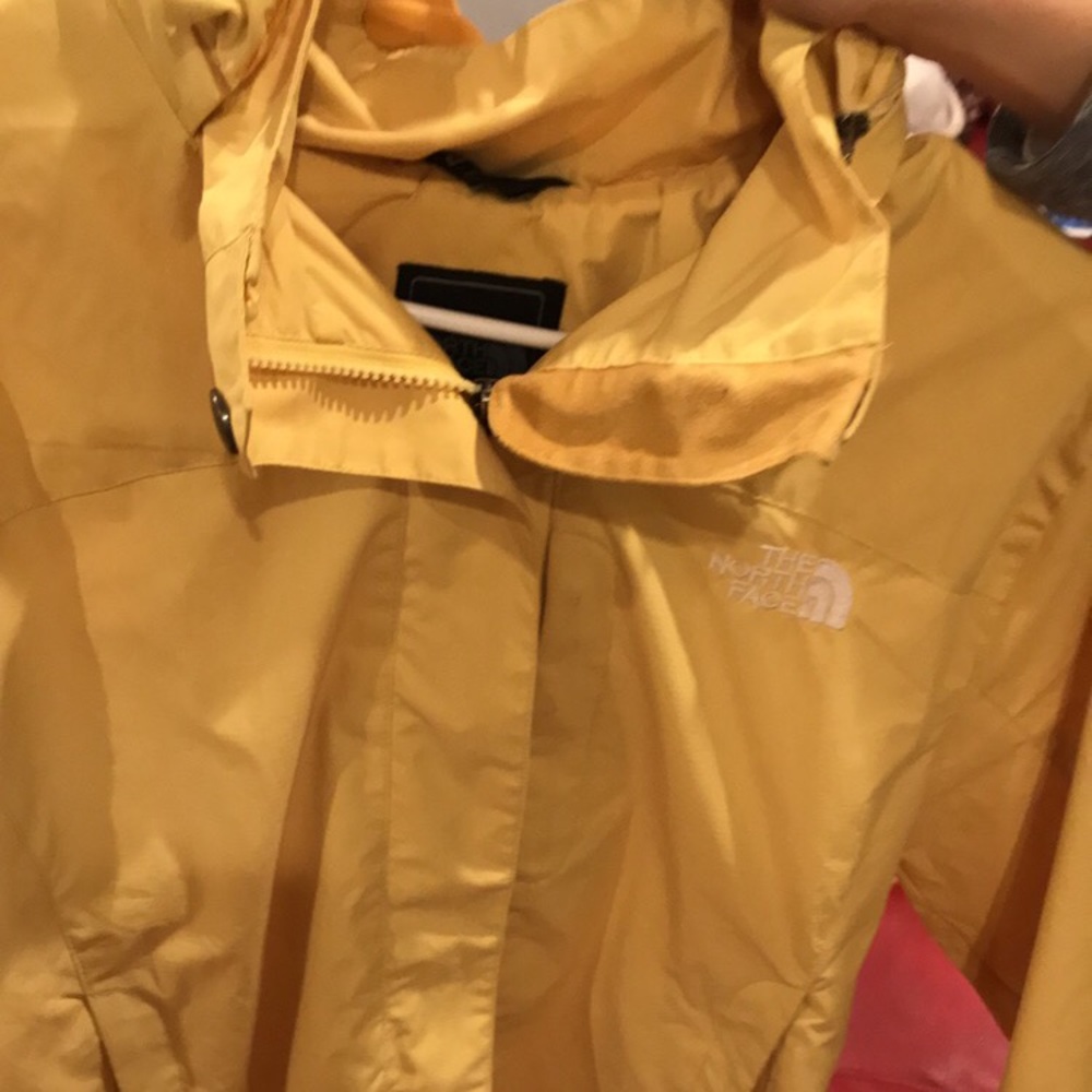 North face rain coat