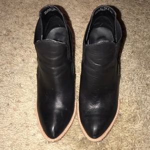 Chinese laundry black booties