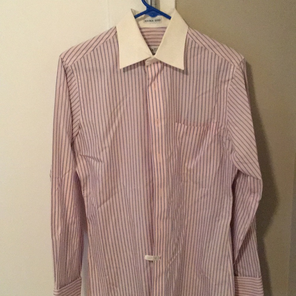 French Cufflink Button Down - Non Iron - image 1