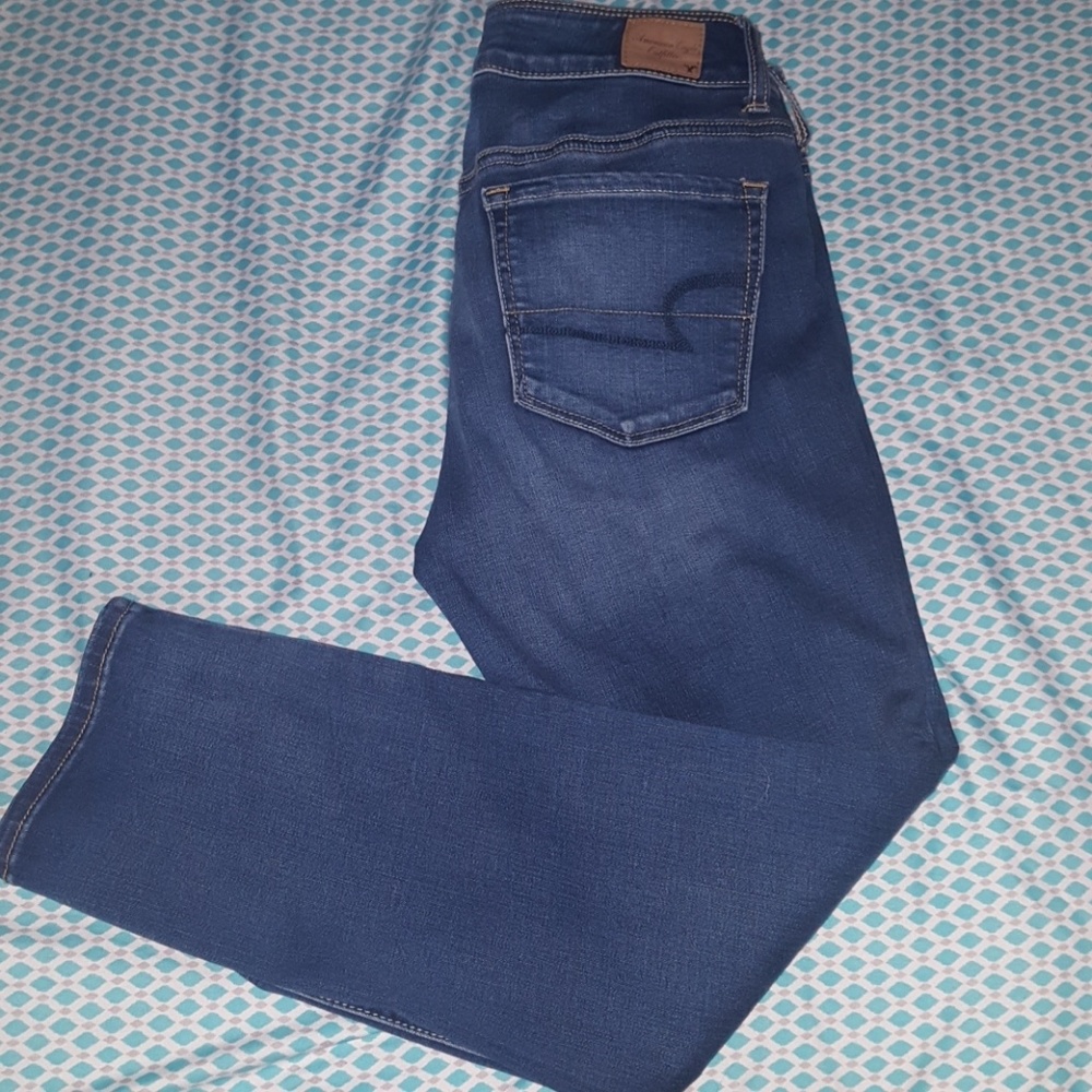 American Eagle Slim Crop Super Stretch Jeans