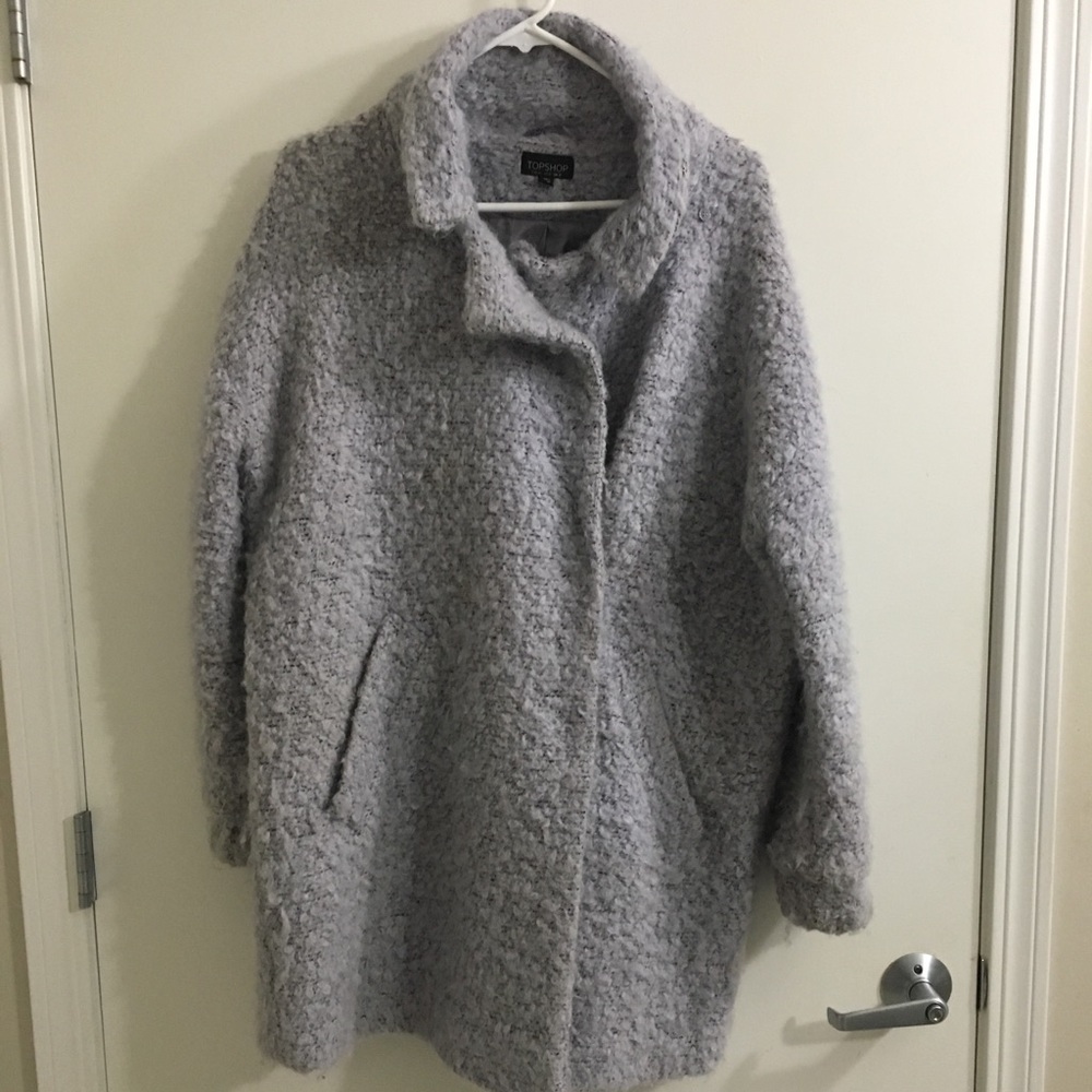 Top Shop Borg coat