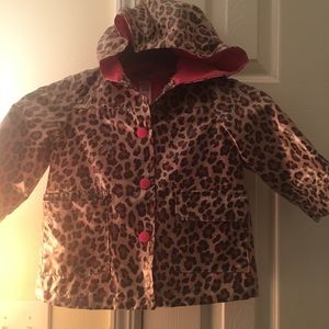 Carters print rain jacket