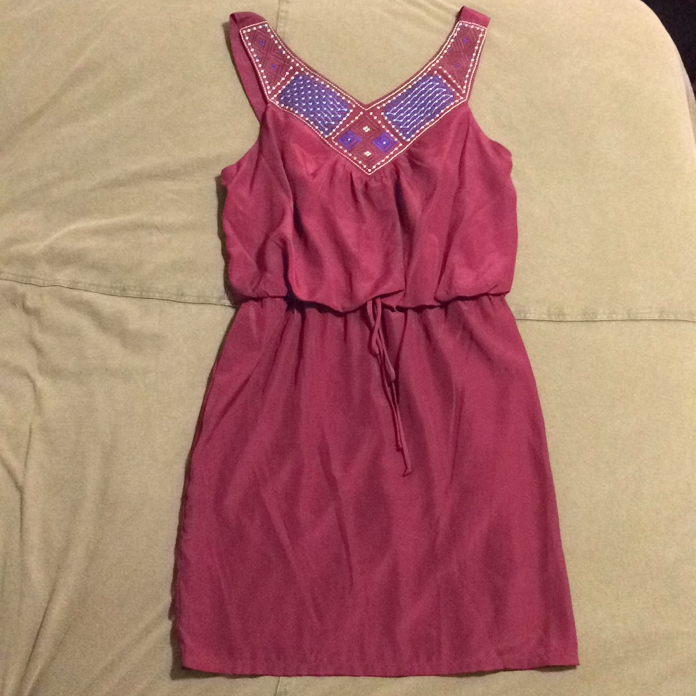 Maroon Cocktail Dress