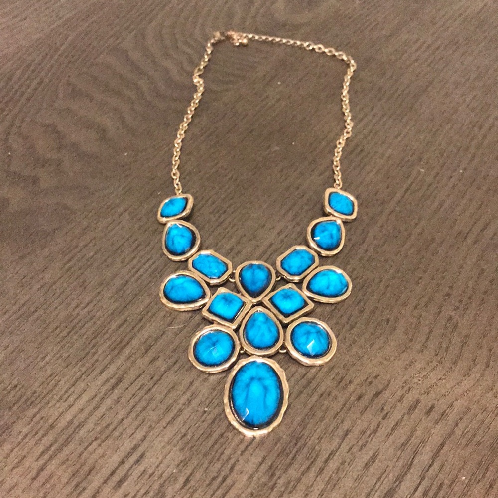 Blue Statement Necklace!