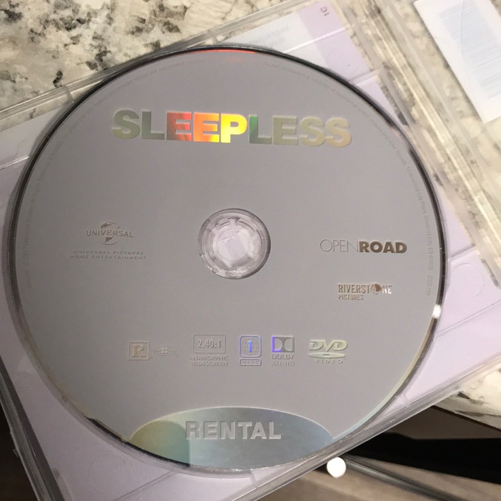 Sleepless DVD