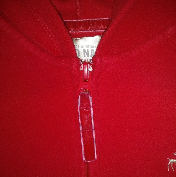 🎅🎄Old Navy Kids Fleece Hooded Jacket Med🎅🎄 - Picture 5 of 8