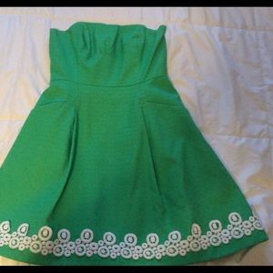 Lilly Pulitzer strapless dress
