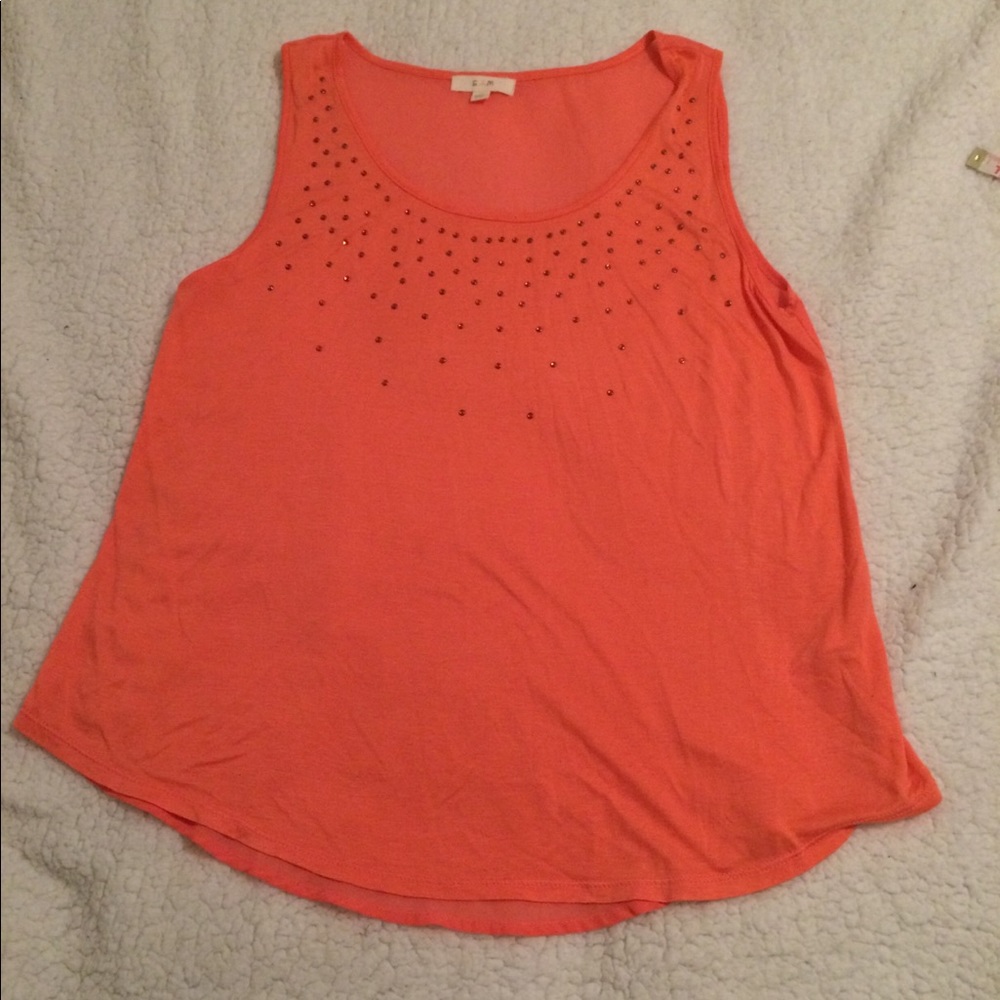 E (hanger) M Orange Top!