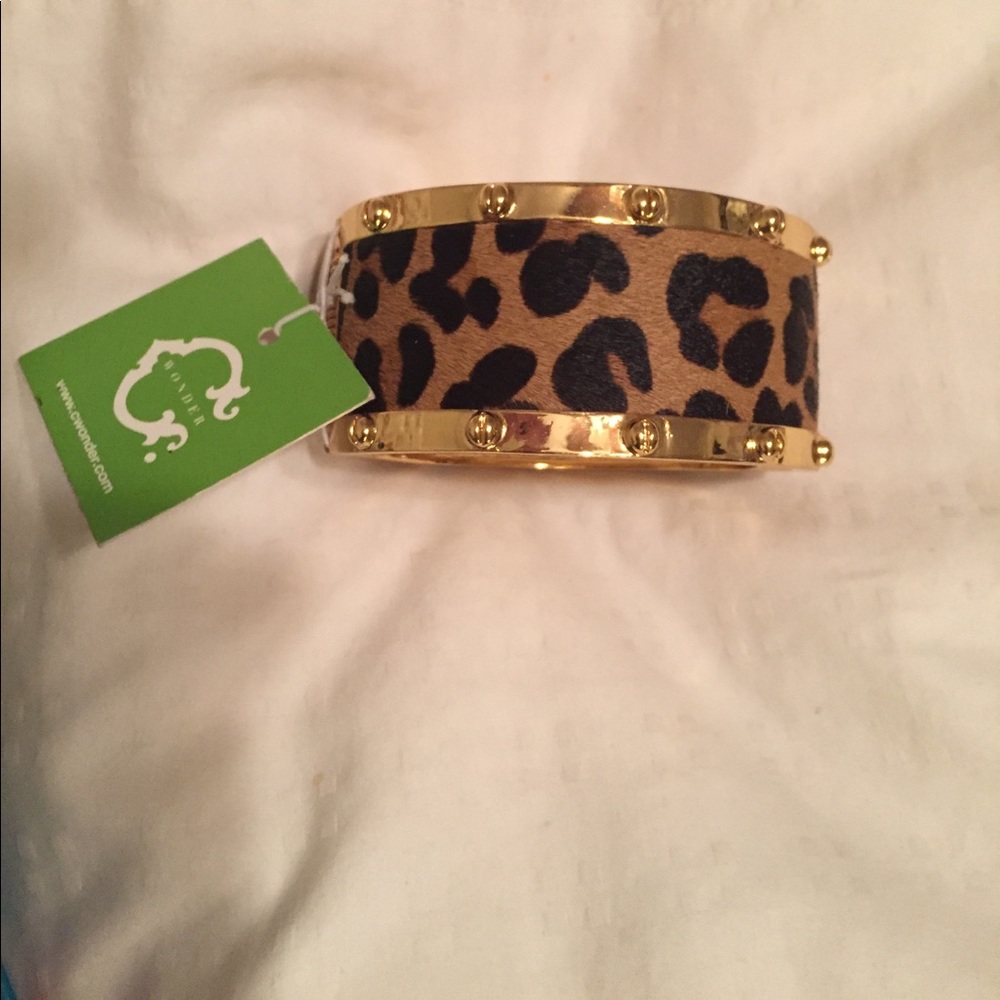 Gold/leaped CWonder mohair bracelet