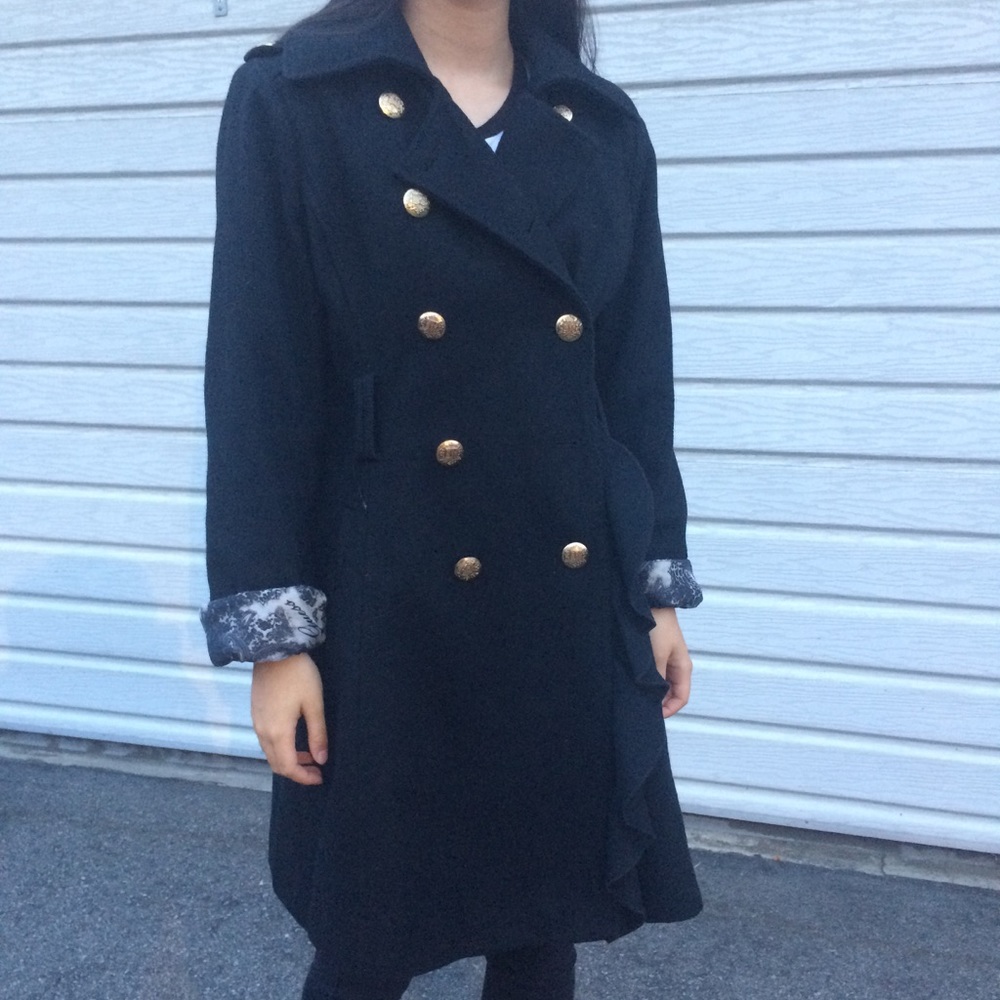 Guess black coat