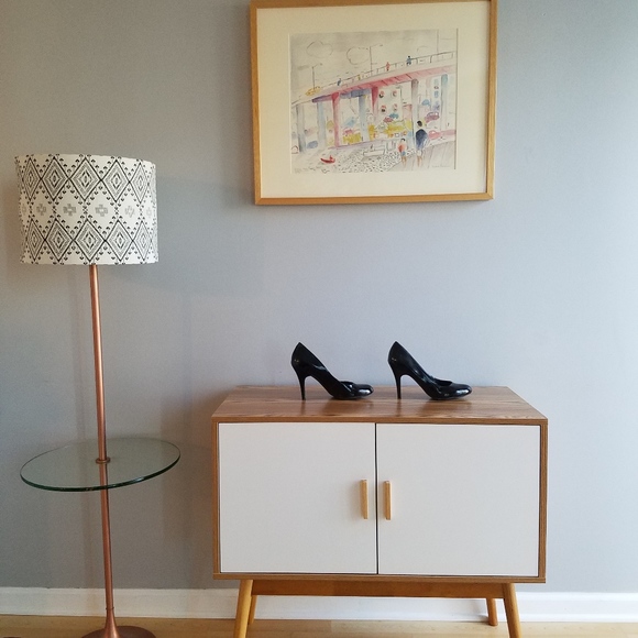 Target Mossimo Black Patent Leather Heels - Picture 1 of 3