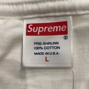 White blank Kmart supreme T-shirt
