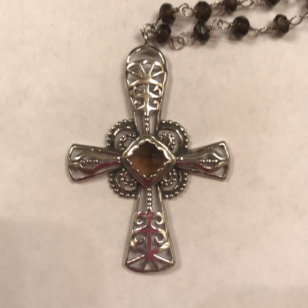 Marquesa Cross .925 silver necklace