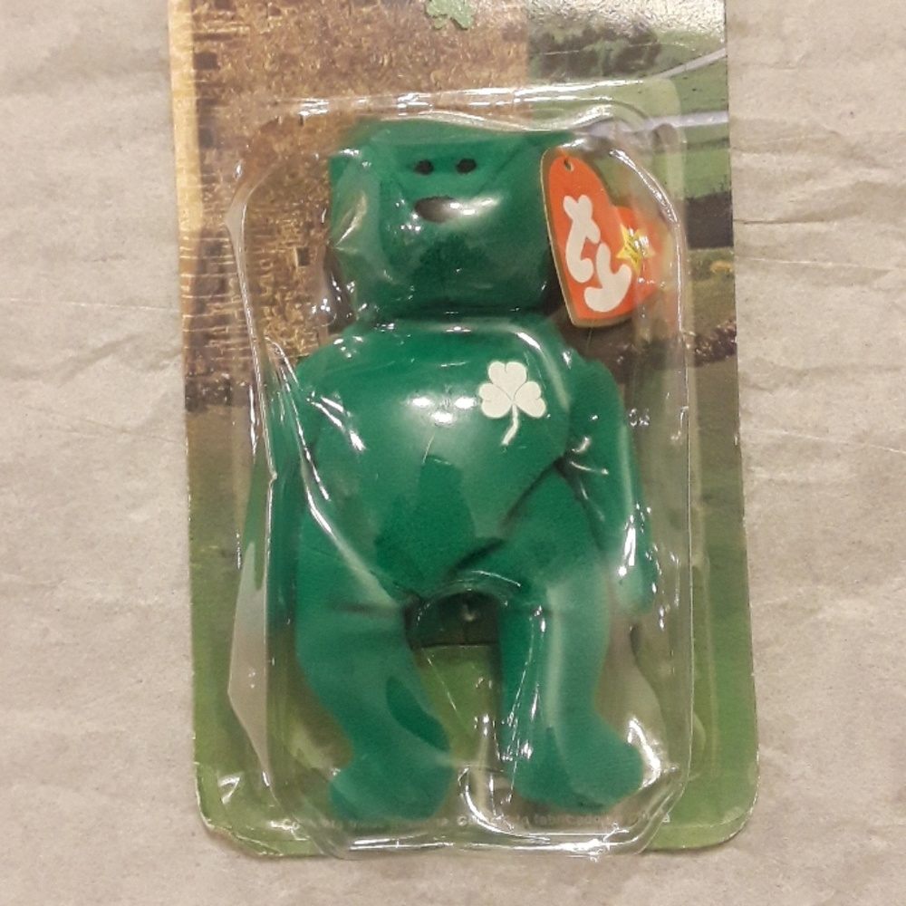 COLLECTORS Teenie Original Beanie "Erin" the Bear - Picture 2 of 7