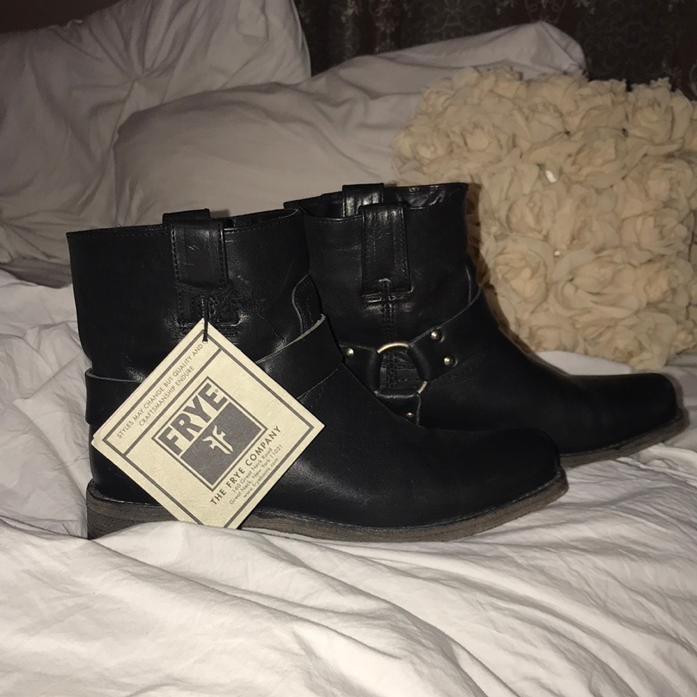 frye short moto boots