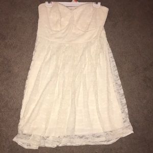 Off-White lace dress