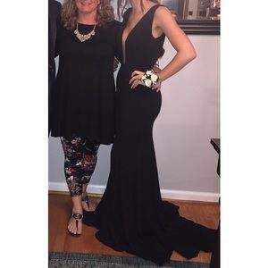 Black Jovani prom dress