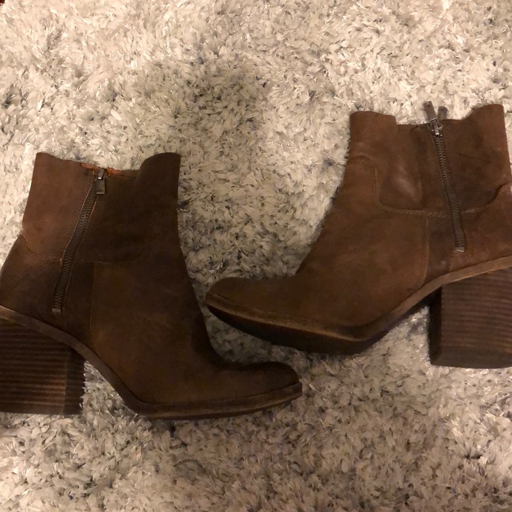 LUCKY BRAND real leather boots