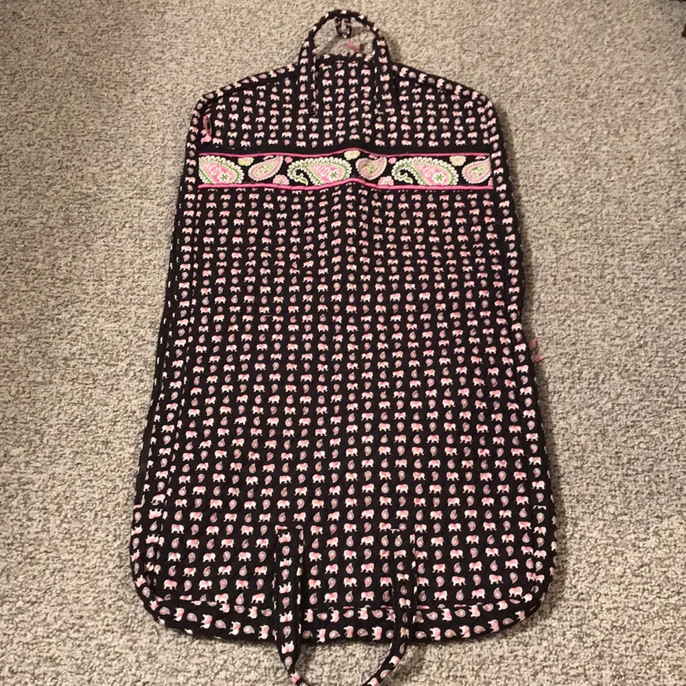 Vera Bradley Hanging Garment Bag Pink Elephants