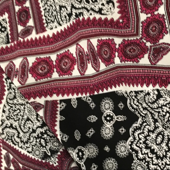 Printed high waisted pant - Picture 3 of 4