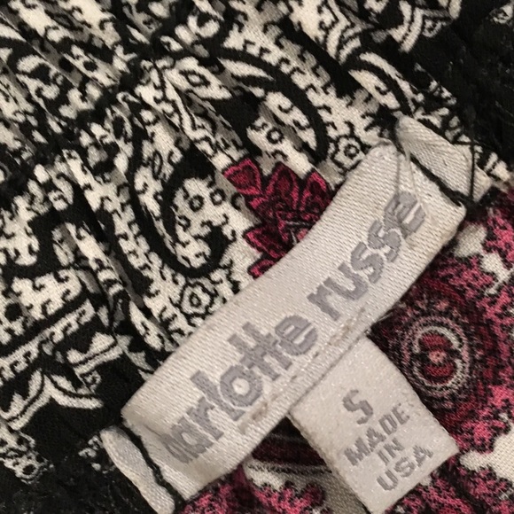 Printed high waisted pant - Picture 4 of 4