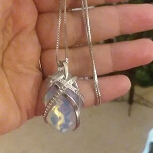 Opal necklace