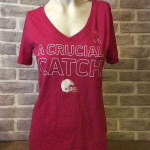 Nike Cleveland Browns Breast Cancer Awareness Top