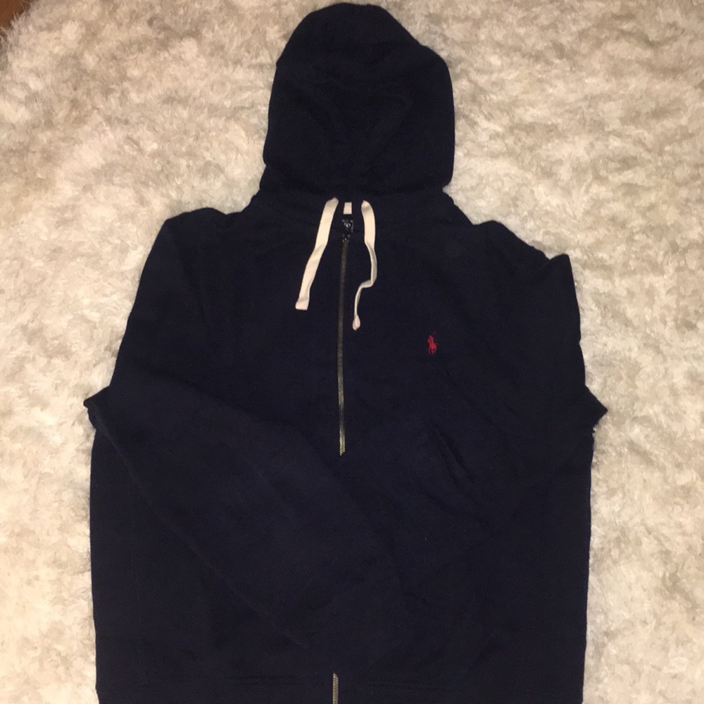 Men’s zipper down sweatshirt