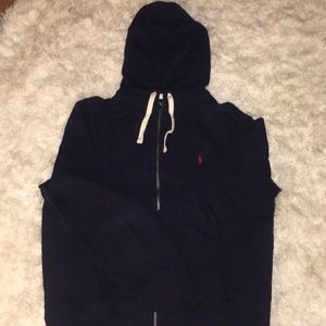 Men’s zipper down sweatshirt