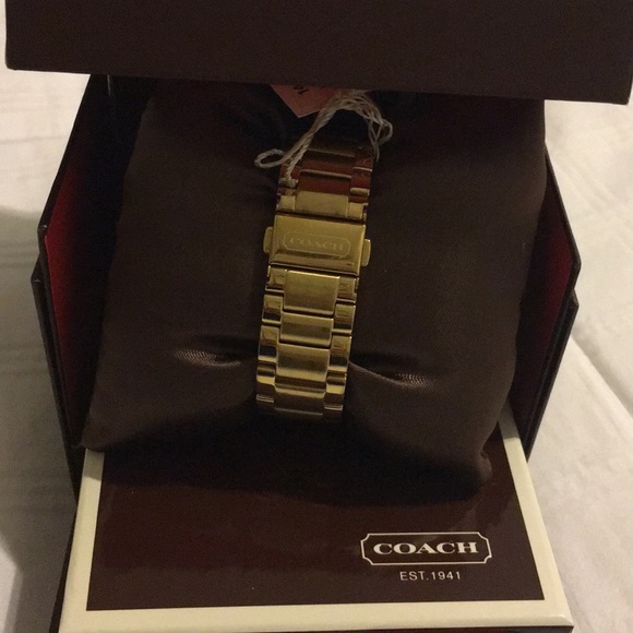 Coach Ladies watch stainless steel water resistant