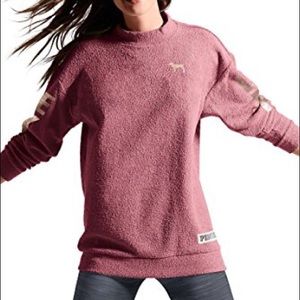 Pink Victoria’s Secret mock neck sweater