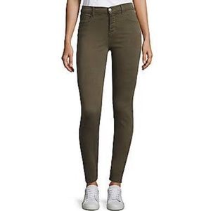J Brand 620 Super Skinny Mid-Rise Conifer Sz 27
