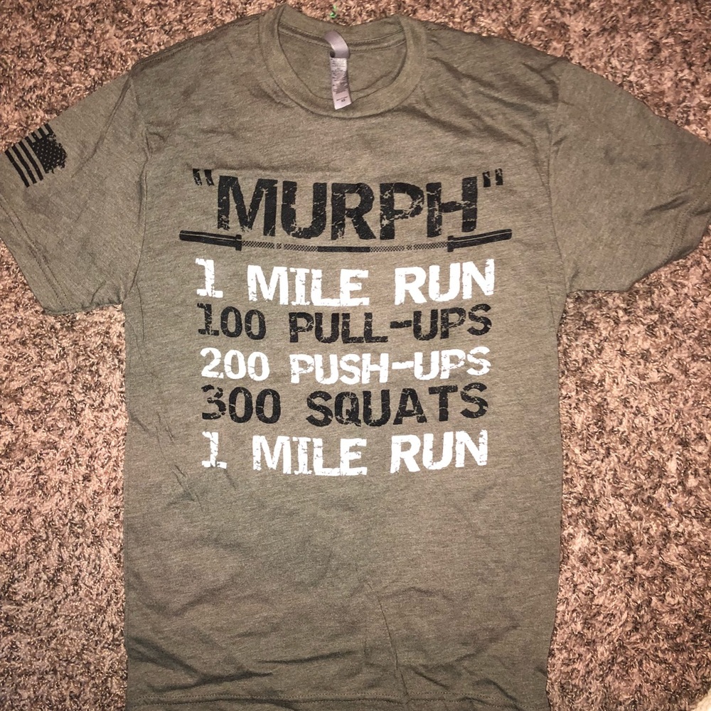 Murph Crossfit Workout Tee Shirt