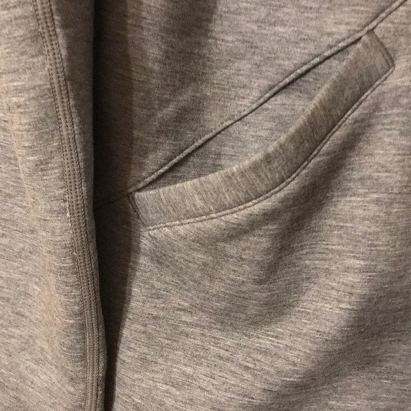 Zella gray thermal like zip up hoodie - Picture 4 of 6