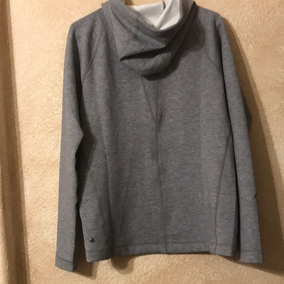 Zella gray thermal like zip up hoodie - Picture 6 of 6