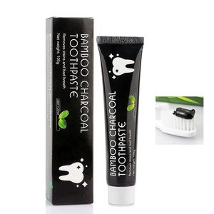Natural Charcoal Toothpaste with Toothbrush