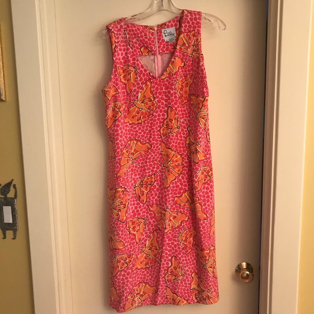 Super fun Lilly Pulitzer silk dress!
